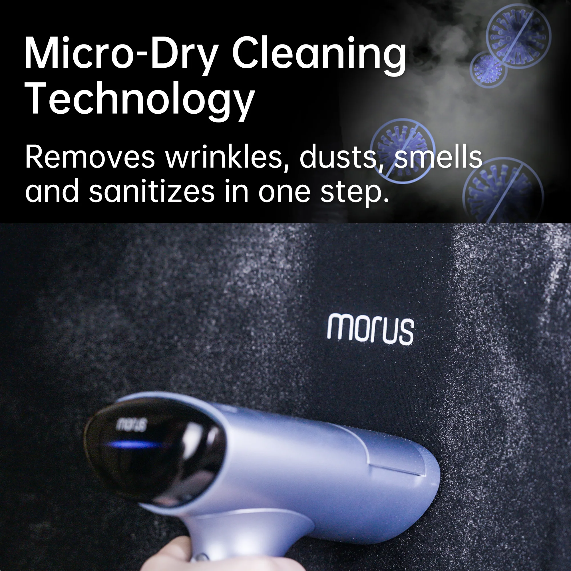 Morus V6 Vacuum Garment Steamer,20-Second Heat up - Image 4